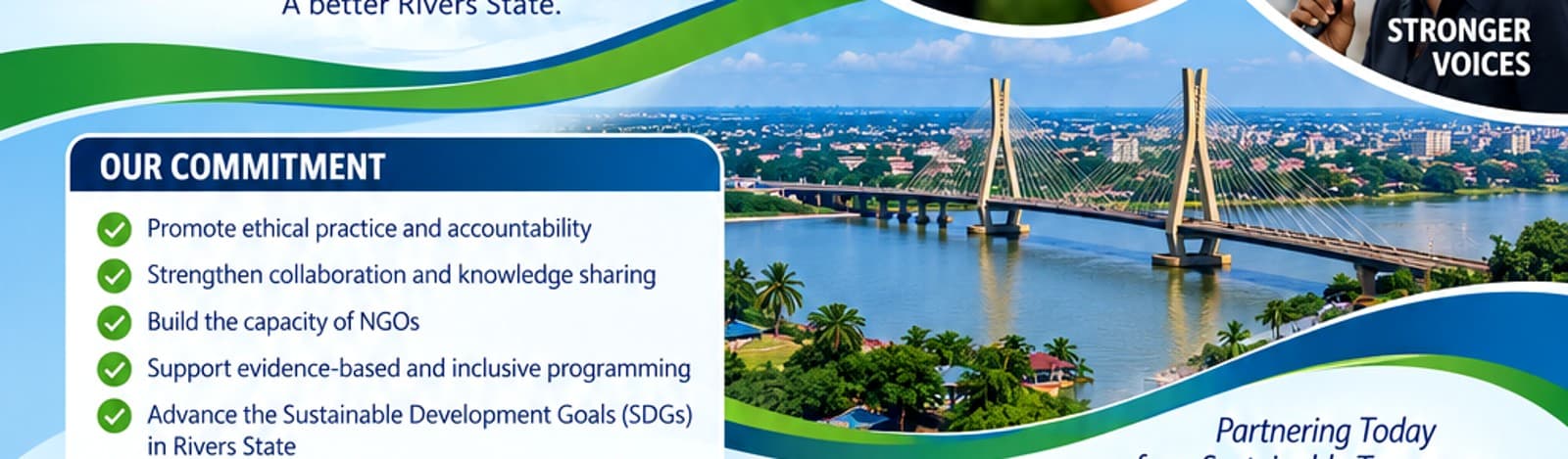 Port Harcourt Rivers State Waterfront and Bridge